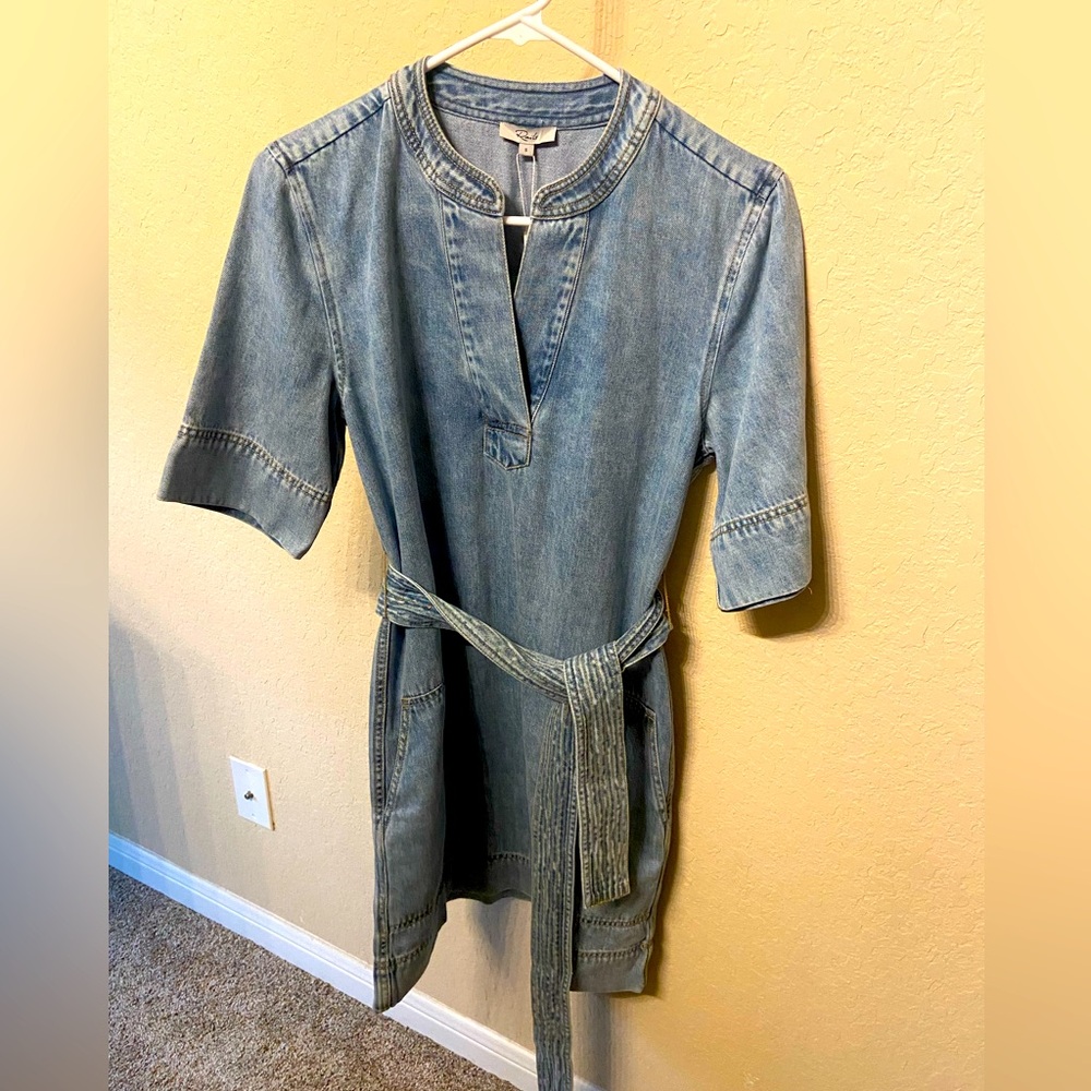 Rails denim dress